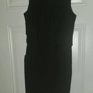Elegant Black Sleeveless Dress